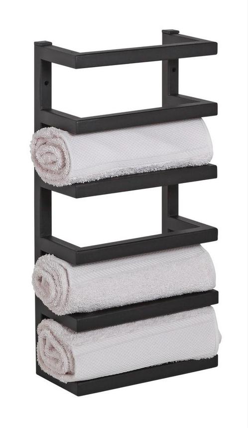 Handdoekhouder voor 5 handdoeken, Huis en Inrichting, Badkamer | Badkamermeubels, Nieuw, Overige typen, Minder dan 100 cm, Minder dan 50 cm
