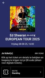 Ed Sheeran ticket Antwerpen 8 augustus, Tickets en Kaartjes, Eén persoon, Augustus