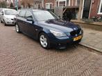 BMW 5-Serie 2.0 I 520 Touring 2009 Blauw, Auto's, BMW, Origineel Nederlands, Te koop, 5 stoelen, 163 pk