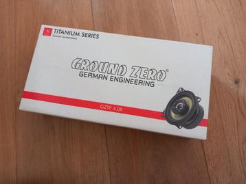 set speakers Ground Zero GZTF 4.0X, nieuw beschikbaar voor biedingen