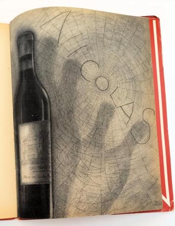 R10995 [Paul Iribe] Blanc et Rouge 1930 Wijnhandel Nicolas beschikbaar voor biedingen