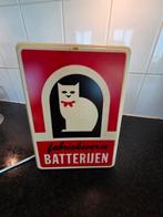 Lichtbakje witte kat batterij., Verzamelen, Ophalen of Verzenden, Zo goed als nieuw