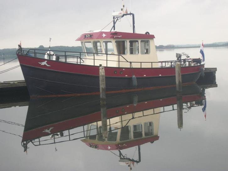 Boot, Watersport en Boten, Motorboten en Motorjachten, Gebruikt, Staal, 12 meter of meer, Diesel, Binnenboordmotor, 50 pk of meer