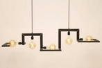 Industriële stalen hanglamp - wie biedt?, Ophalen, Gebruikt, 50 tot 75 cm, Metaal