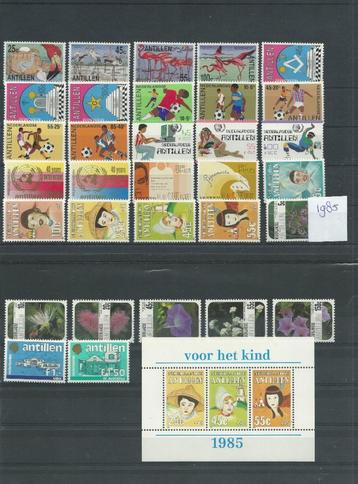 Nederlandse Antillen 1985, Complete jaargang, Postfris. beschikbaar voor biedingen