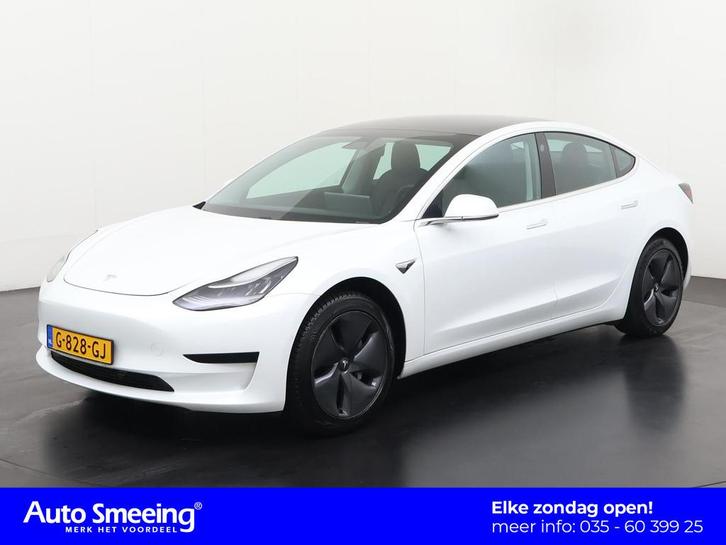 Tesla Model 3 Standard RWD Plus 60 kWh | Trekhaak | Zondag O, Auto's, Tesla, Bedrijf, Te koop, Model 3, ABS, Adaptive Cruise Control