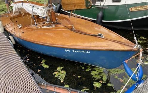 Flytour zeilboot (polyester + hout), Watersport en Boten, Open zeilboten, Gebruikt, Overige typen, 6 meter of meer, Polyester