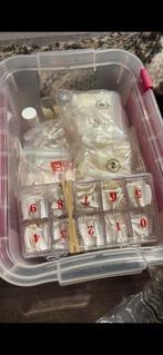 Acryl nagels (tips, liquid etc), Ophalen of Verzenden, Zo goed als nieuw, Overige kleuren, Handen en Nagels