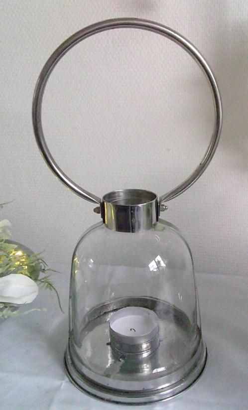 Rivièra Maison Barcelona hurricane lamp windlicht, Huis en Inrichting, Woonaccessoires | Kandelaars en Kaarsen, Gebruikt, Kandelaar