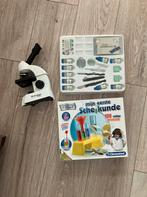 Microscoop incl scheidkunde set, Ophalen, Zo goed als nieuw, Ontdekken