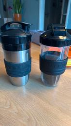 Nutribullet bekers rvs en 1 kunststof, Ophalen of Verzenden, Nieuw