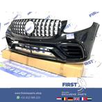 W253 C253 GLC63 PRE FACELIFT AMG VOORBUMPER COMPLEET ZWART G, Gebruikt, Voor, Mercedes-Benz, Ophalen of Verzenden