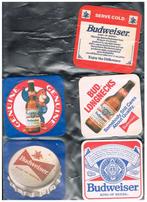 BIERVILTJES BUDWEISER, Verzamelen, Biermerken, Verzenden, Nieuw, Viltje(s), Overige merken