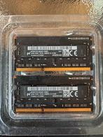 2x 4GB SO-DIMM RAM DDR3-1866 MHz Micron, Computers en Software, RAM geheugen, Ophalen of Verzenden, DDR3, Laptop