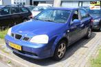 Chevrolet Nubira 1.6-16V Style Airco LM-Velgen Elec pakket N, Voorwielaandrijving, Stof, Gebruikt, Zwart