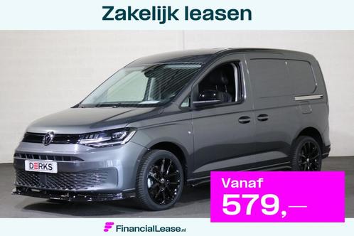 Volkswagen Caddy 2.0 TDI 120pk Automaat Black Line, Auto's, Bestelauto's, Bedrijf, Lease, Financial lease, ABS, Achteruitrijcamera