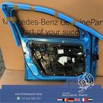 W156 deur LINKS portier Mercedes GLA 2013-2019 BLAUW Mercede, Auto-onderdelen, Gebruikt, -, Deur, Voor