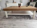Nette stijgerhout tafel., Gebruikt, 100 tot 150 cm, Minder dan 50 cm, Rechthoekig