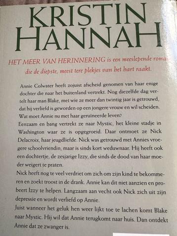 Het Meer van Herinnering - Kristin Hannah beschikbaar voor biedingen