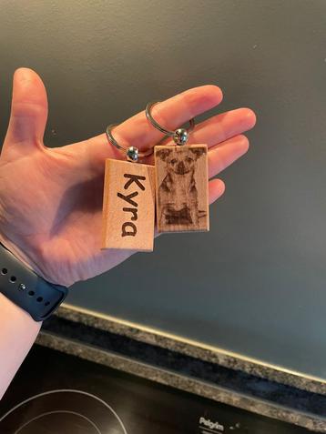 Gepersonaliseerde sleutelhanger beschikbaar voor biedingen