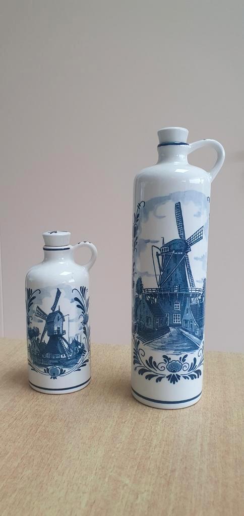 Delfts Blauw jenever kruiken - Royal Goedewaagen, Antiek en Kunst, Antiek | Keramiek en Aardewerk, Ophalen of Verzenden