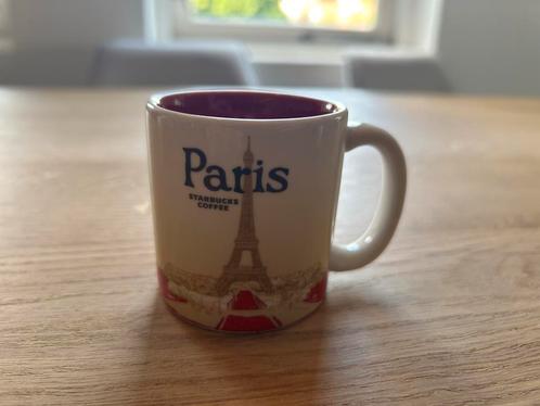 Starbucks Espresso Kopje Parijs, Huis en Inrichting, Keuken | Servies, Zo goed als nieuw, Kop(pen) en/of Schotel(s), Overige stijlen