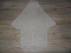 Expresso Beige Oversized Gehaakt Vest Met Drukknopen Maat L, Expresso, Beige, Maat 42/44 (L), Ophalen of Verzenden