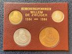 Penning - Herdenkingspenningen WILLEM DE ZWIJGER 1533 1984, Ophalen of Verzenden, Overige materialen, Nederland