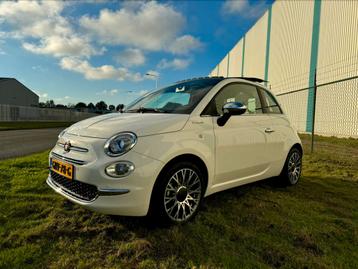 Fiat 500 1.0 Hybrid Dolcevita,xenon,schuifdak,leer,2021,19dk beschikbaar voor biedingen