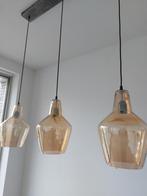 Fraaai - Amber Hanglamp 3l Kegel, Huis en Inrichting, Lampen | Hanglampen, Ophalen, Zo goed als nieuw, Glas, 75 cm of meer
