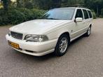 Volvo V70 2.4 170pk Automaat 1998 175dkm Cruise Clima Uniek, Auto's, Zwart, 4 cilinders, Wit, V70