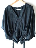 blouse van Greek Archaic Kori zwart linnen mt.S, Ophalen of Verzenden, Zo goed als nieuw, Maat 36 (S), Zwart