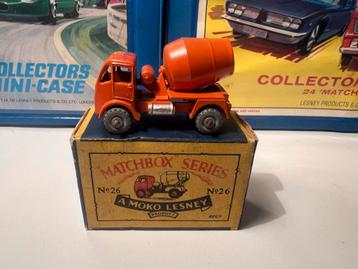 Matchbox Lesney Nr.26a ERF Cement Mixer beschikbaar voor biedingen