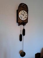 Antieke Franse Comtoise klok met vouwslinger, Antiek en Kunst, Antiek | Klokken, Ophalen of Verzenden
