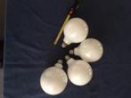 TE KOOP: set van 4 Philips K3 designlampen, 60 watt of meer, Zo goed als nieuw, Soft of Flame, Gloeilamp