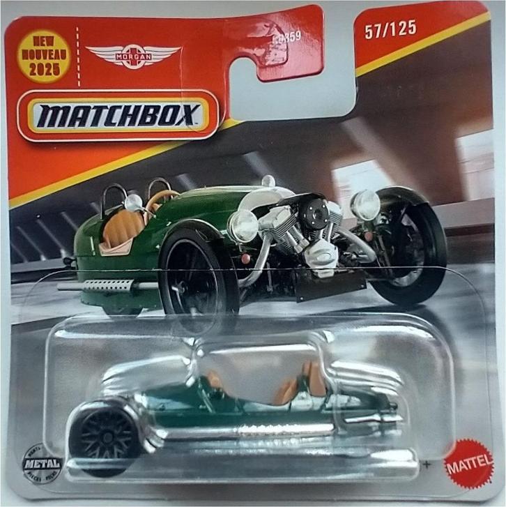 Matchbox 2021 Morgan 3 Wheeler, Kinderen en Baby's, Speelgoed | Speelgoedvoertuigen, Nieuw, Ophalen of Verzenden