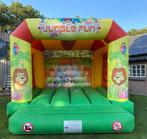 Jungle fun diertjes springkussen te huur €50, Ophalen of Verzenden, Zo goed als nieuw