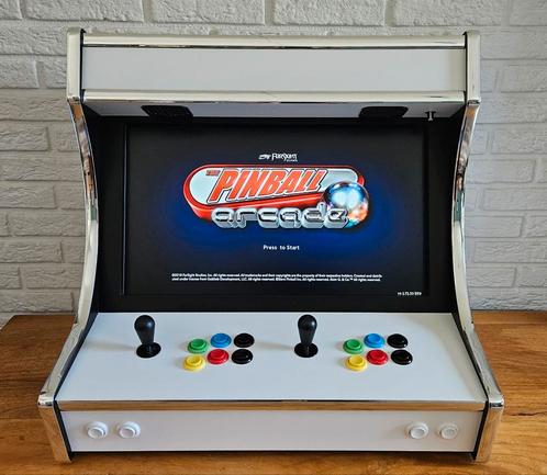 Bartop arcade kast | Flipperkast | MAME | i5 | Retro, Verzamelen, Automaten | Overige, Zo goed als nieuw, Ophalen