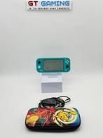 NINTENDO SWITCH LITE MET OPLADER EN TASJE, Spelcomputers en Games, Nintendo, Gebruikt, Turquoise, Ophalen of Verzenden