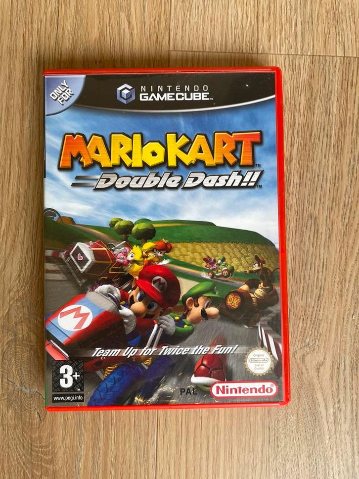 Mario Kart: Double Dash!! voor de Nintendo GameCube, Spelcomputers en Games, Games | Nintendo GameCube, Zo goed als nieuw, Ophalen of Verzenden