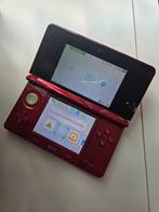 Nintendo 3ds Rood, Spelcomputers en Games, Spelcomputers | Nintendo 2DS en 3DS, Ophalen of Verzenden, Zo goed als nieuw, Rood