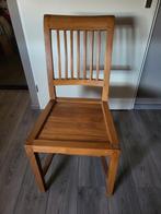 Eetkamerstoelen geolied teakhout, Huis en Inrichting, Stoelen, Ophalen, Bruin, Zo goed als nieuw, Vier