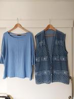 apart truitje yest folklore gilet maat 46 / 48 JACKY, Blauw, Maat 46/48 (XL) of groter, Ophalen of Verzenden, Zo goed als nieuw