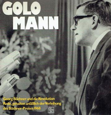 Golo Mann Georg Büchner Und Die Revolution Rede beschikbaar voor biedingen