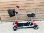 Kleine opvouwbaar scootmobiel Atto met 4 wiel in nieuw staat, Ophalen of Verzenden, Zo goed als nieuw, Opvouwbaar