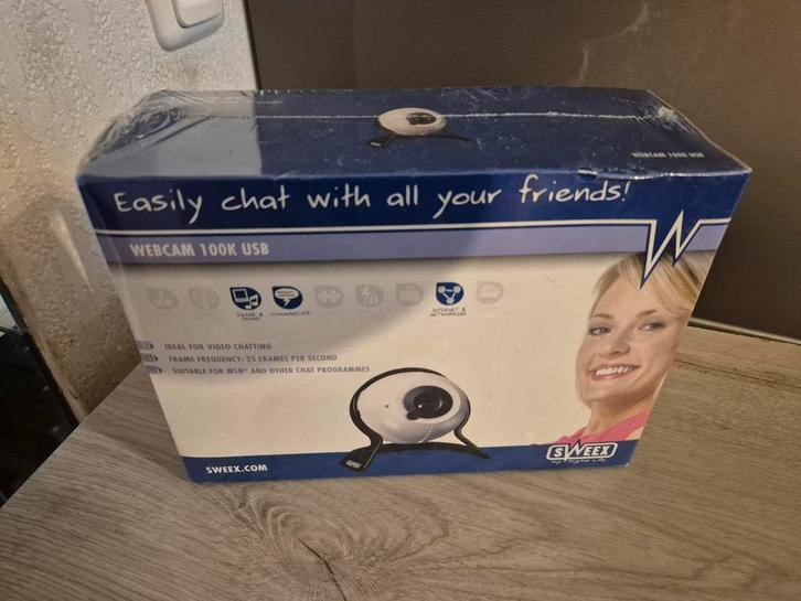 Sweex Webcam 100K USB, Computers en Software, Webcams, Nieuw, Windows, Ophalen of Verzenden
