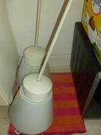 2 identieke Schoollampen in hele nette staat, Ophalen, Zo goed als nieuw, Glas, Minder dan 50 cm