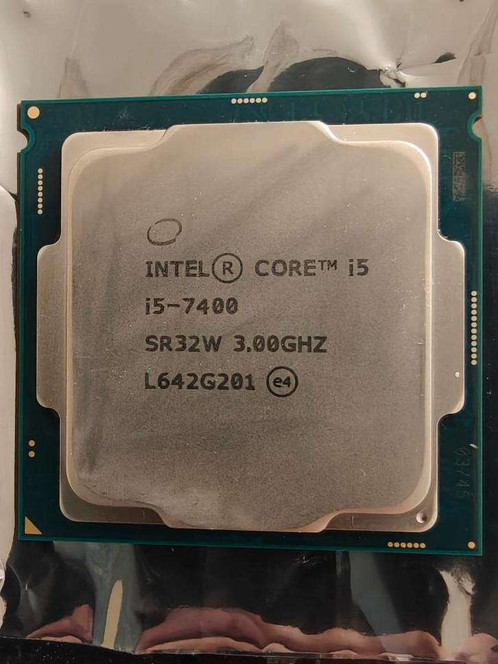 Intel Core i5-7400 CPU - Getest & Werkend!, Computers en Software, Processors, Gebruikt, 4-core, 3 tot 4 Ghz, Ophalen of Verzenden