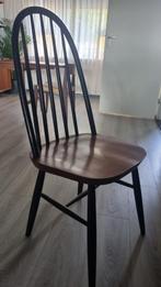 Tapiovaraa stoel windsor Ercol Ercolani vintage design, Huis en Inrichting, Stoelen, Ophalen, Gebruikt, Zwart, Eén