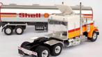Peterbilt 359 1970 SHELL tankwagen 1/43 serie USA TRUCKS # 1, Hobby en Vrije tijd, Verzenden, Nieuw, Bus of Vrachtwagen, Overige merken